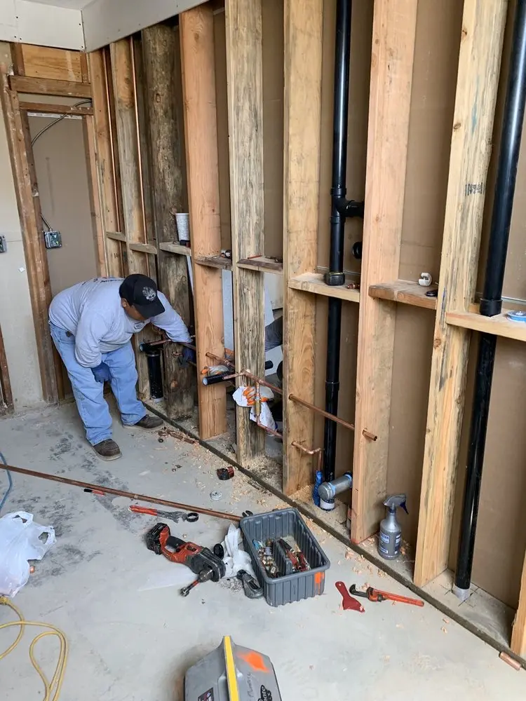 Commercial rough-in plumbing for Gas Line Repair in South Sioux City